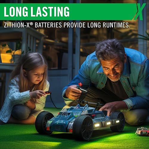 Miniatura 3 de Coast Baterías recargables AA USB-C, ZITHION-X, iones de litio 1.5 V 2400 mAh, larga duración, se carga menos de 2 horas, más de 1000 cargas, cable