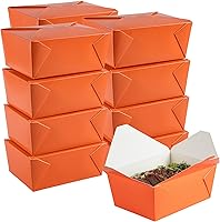 Vista 73 de Restaurantware Bio Tek - Cajas para llevar de 30 onzas, 200 loncheras para llevar, cierre de tabulación, resistentes al calor, desechables, de papel