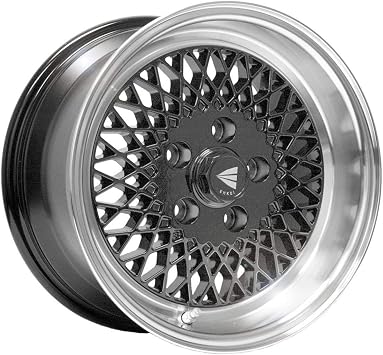 Enkei 465-570-6538BK ENKEI92 Performance Wheel 15x7 +38 5x114.3 Black Paint