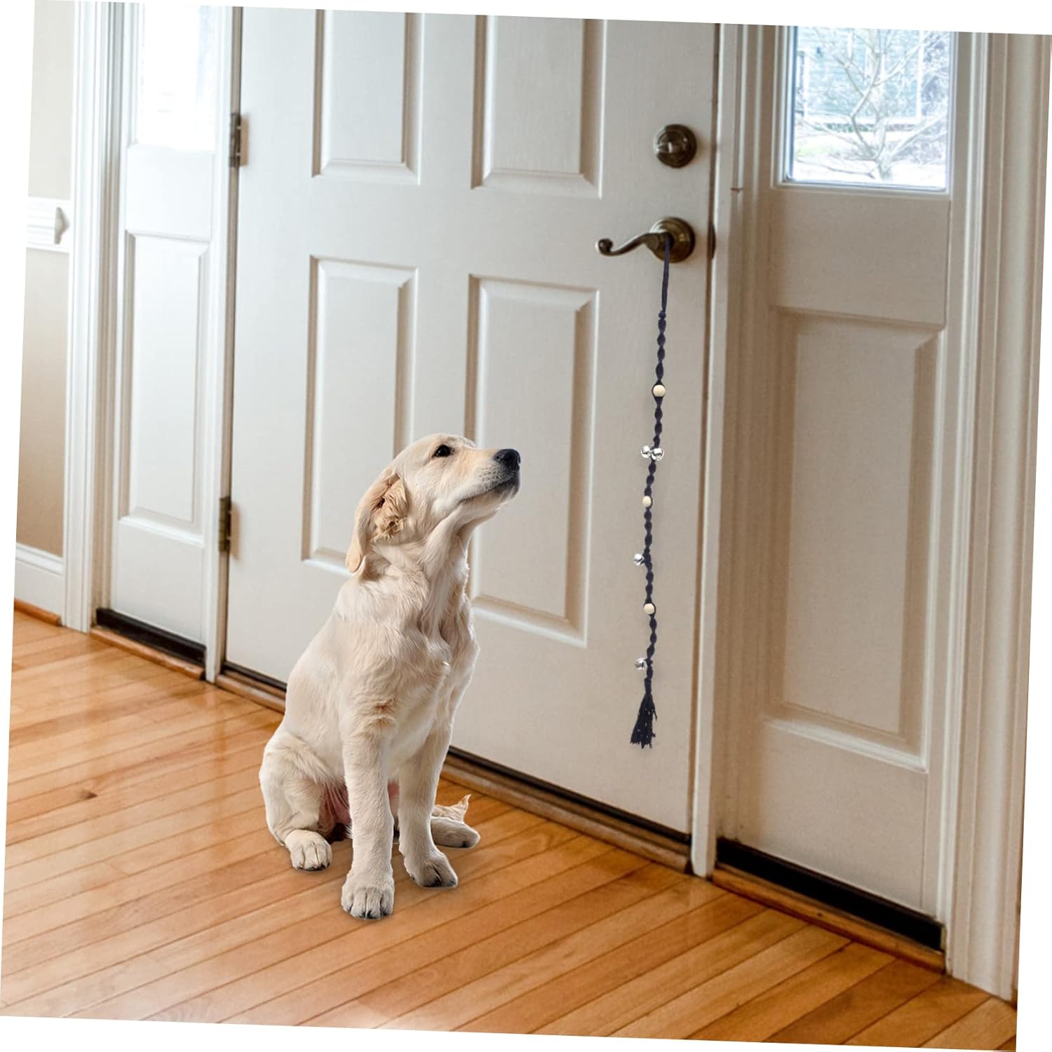 POPETPOP 5pcs Hanging Dog Door Bell Pet Accessory for Potty Training Professional Dog Doorbell Easy Signal for for Home Use Stylish Design