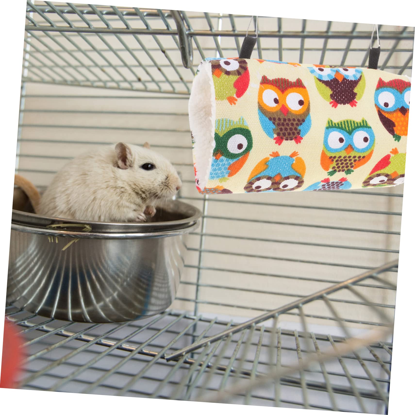 Mipcase 5pezzi Tunnello Per Piccoli Animali Con Design Unico Rifugio Caldo Per Criceti e Furetti Accessorio Per Gabbie Gioco Comodo e Sicuro Per Animali Domestici