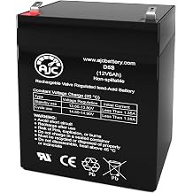 AJC Battery Compatible with Enduring CB-5-12 CB5-12 12V 5Ah Sealed Lead Acid Battery