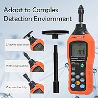 Vista 5 de Tacómetro digital Protmex, Anaranjado