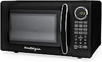 Vista 27 de Nostalgia Retro - Horno microondas de 0.7 pies cúbicos, 700 vatios, tamaño de encimera con plato giratorio de vidrio, cerradura de seguridad