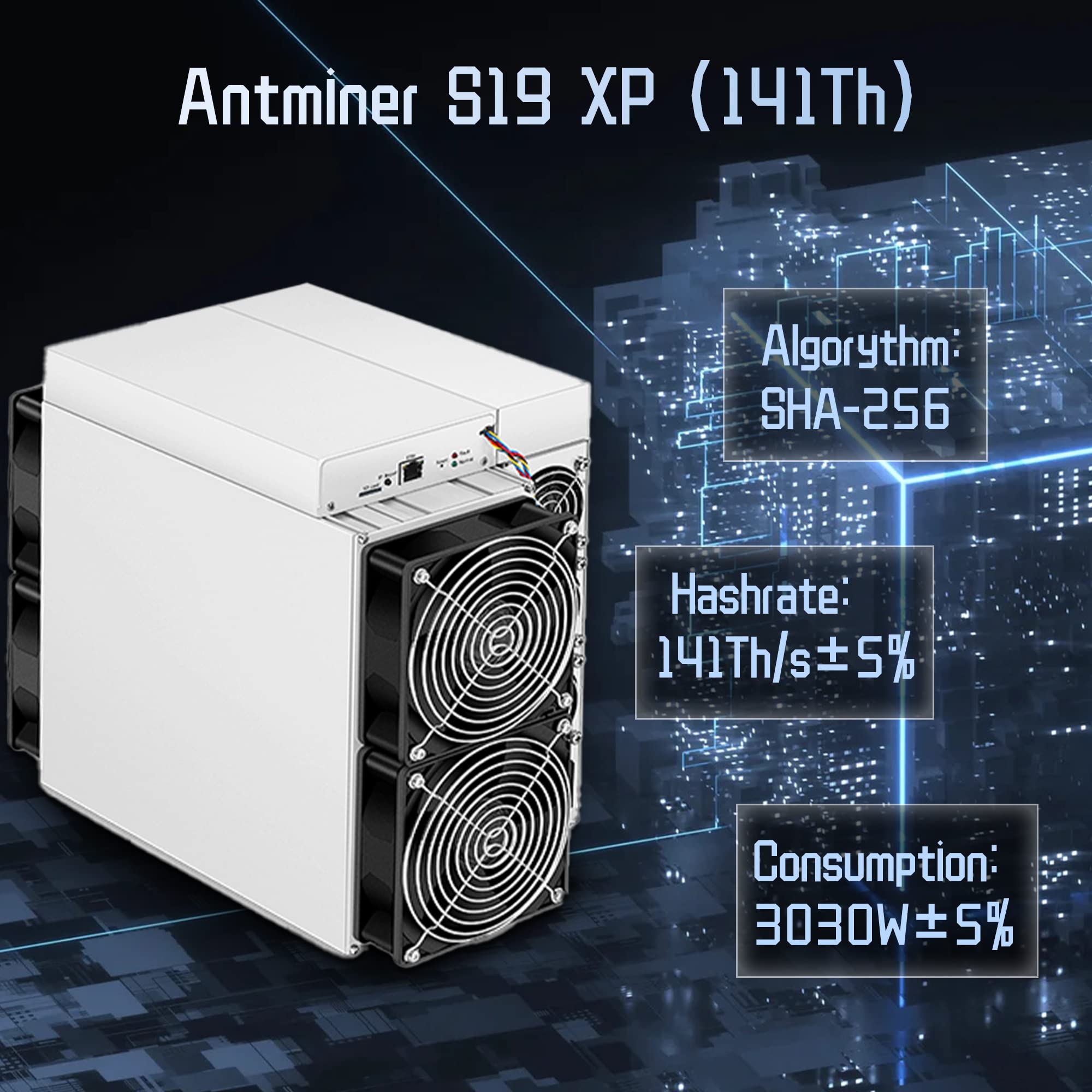 Amazon.in: Buy New Antminer S19 XP 141TH/S Bitcoin Miner,3030w BTC Bitcoin  Mining Machine Online at Low Prices in India | X1 Tools Reviews &  Ratings