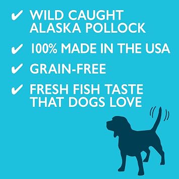 Sustainable Wild Alaskan Fish Oil for Dogs Skin and Coat EPA + DHA Omega 3 Oil - Fatty Acids Dog Supplements - Support Fur Coat and Brain Health - Natural Liquid Food Topper for Pets 8 oz. Pump