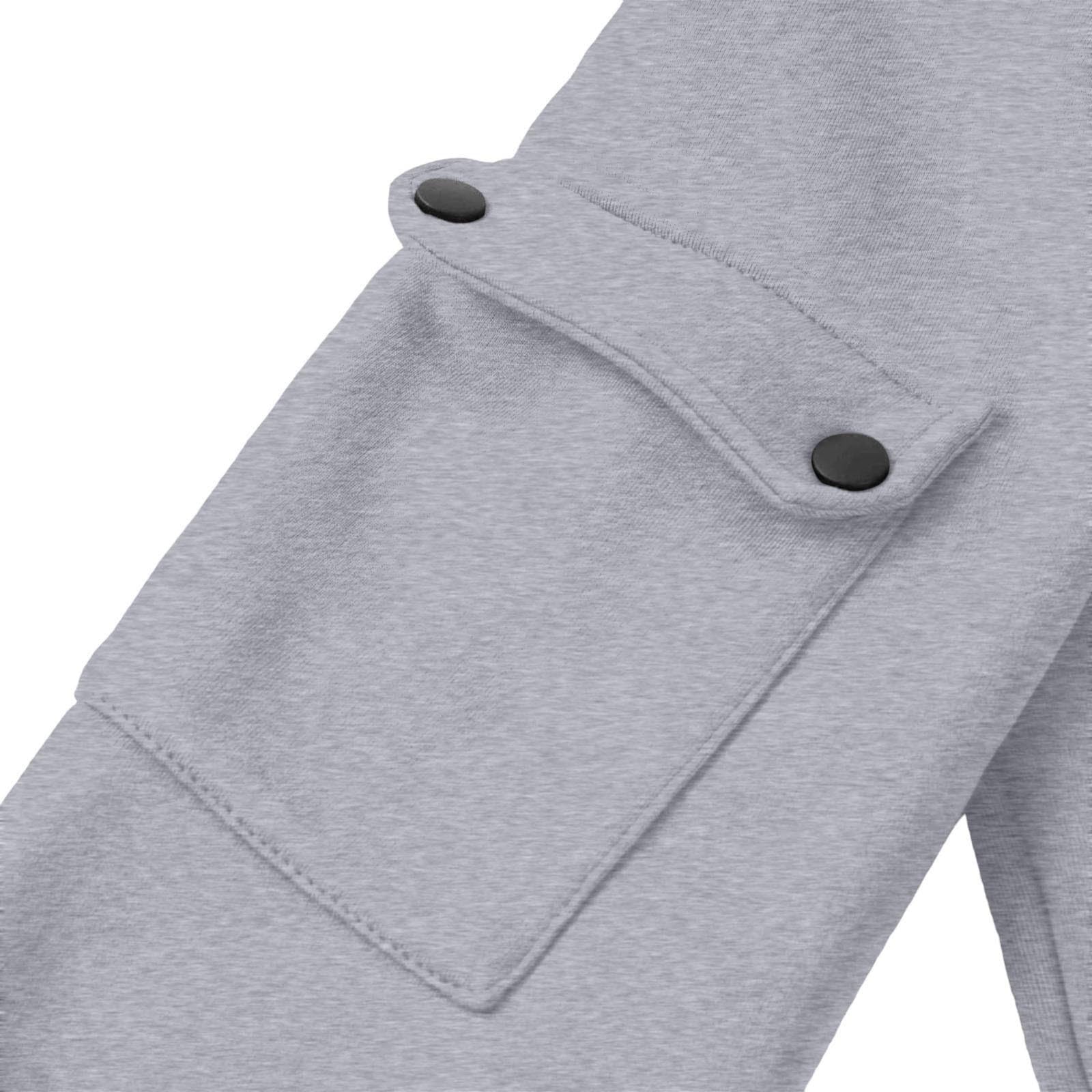 Felpa Uomo Girocollo Slim Fit Morbido Felpe Comodo con Tasche Tinta Unita | Regular Fit Confortevole, Girocollo Essenziale, Maniche Lunghe e Finiture Elastiche per Libertà di Movimento Quotidiana