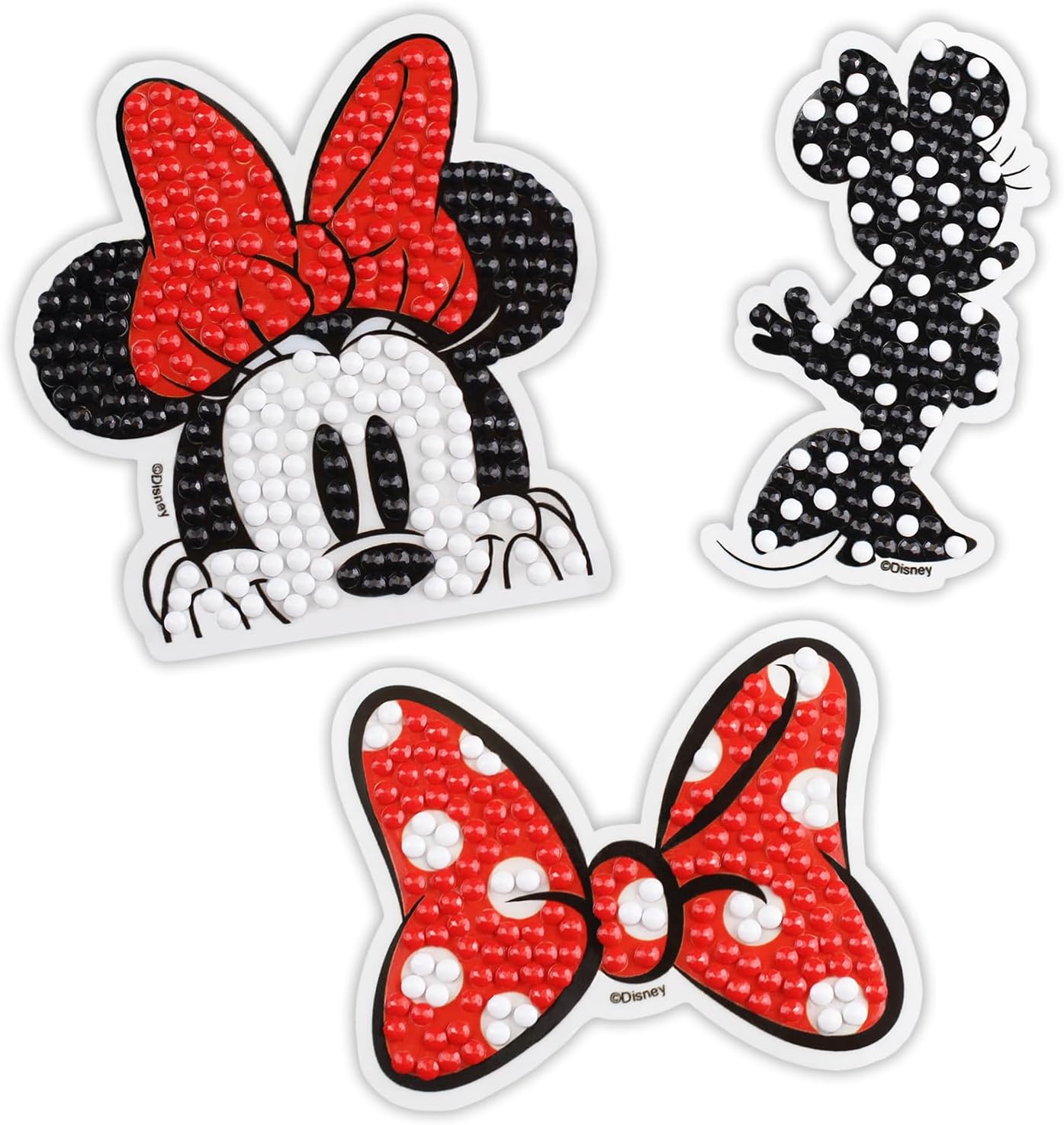Camelot Fabrics Dotzie's Icon Sticker Kit Disney Minnie Icons, 1