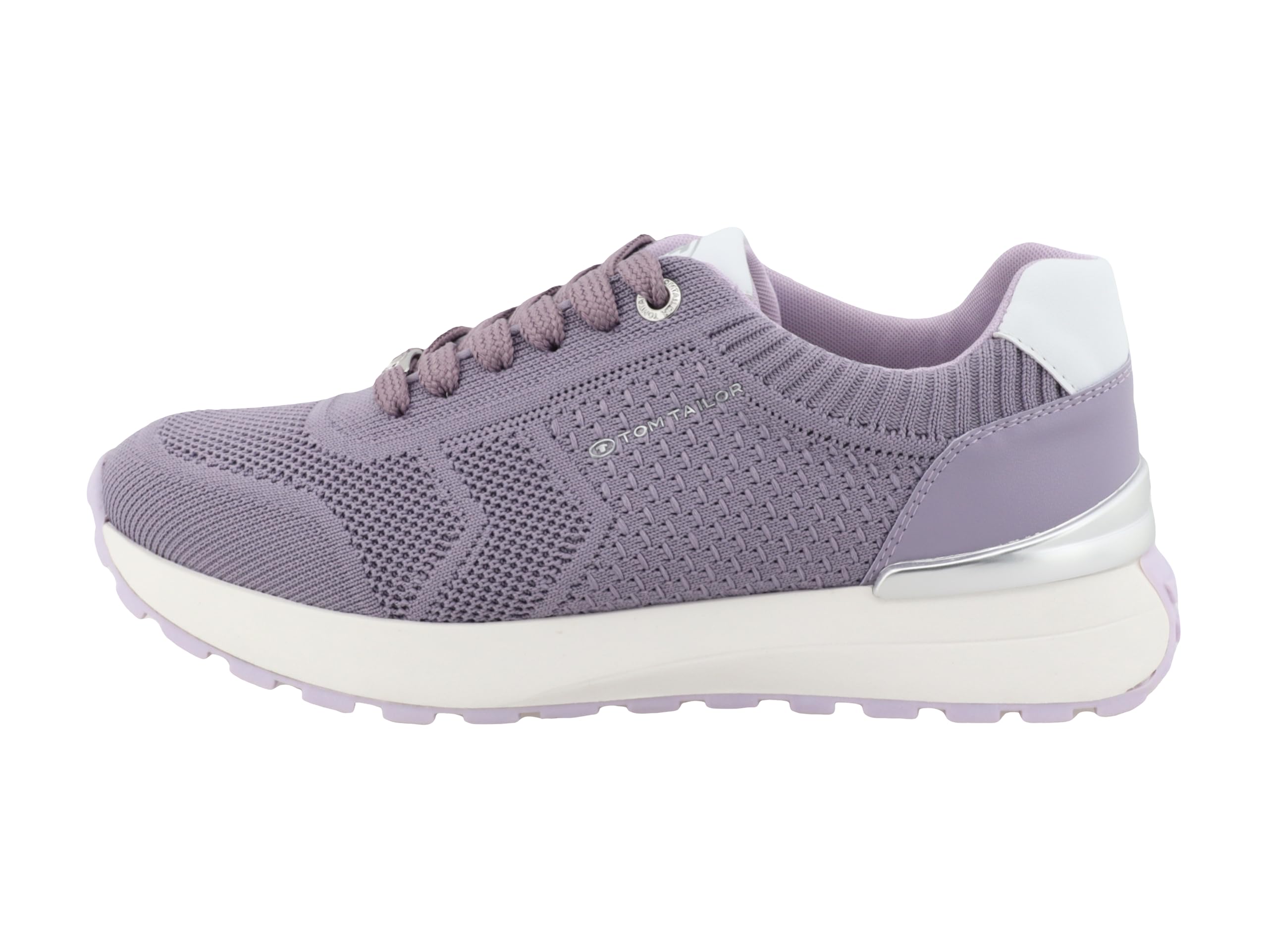 TOM TAILOR Women's 6390340017 Trainers, Lilac, 4 UK
