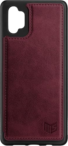 Miniatura 7 de SUANPOT Funda tipo cartera con bloqueo RFID para Samsung Galaxy A32 5G con tarjetero de crédito, funda de piel sintética con tapa para teléfono, a