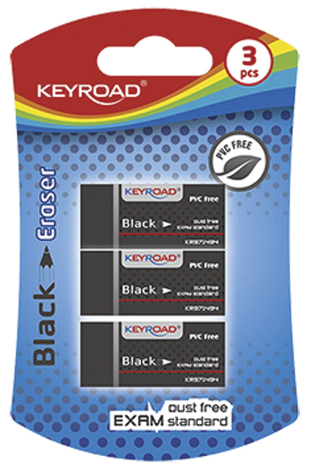 KEYROAD Lot De 20 Gommes Fluo Pour Crayon Et Crayon De Couleur