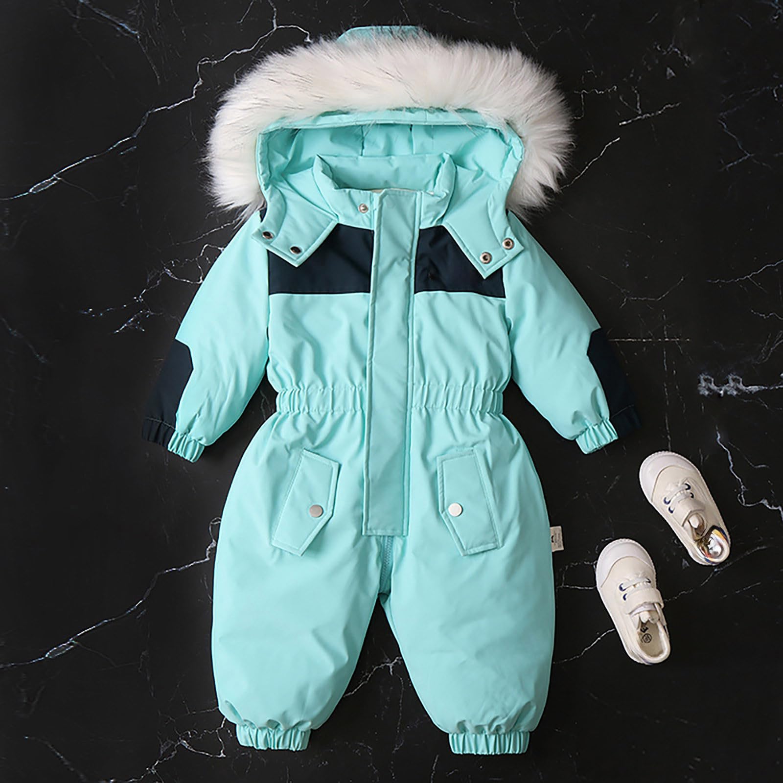 Vetement Bebe Garçon Grenouillere Bebe Gigoteuse 0 6 Mois Hiver Combinaison Fille Garcon Laine Layette Puericulture Bébé Naissance Combi Pilote Enfant Manteau Portage Kit Animé Porte 110 24 3 Neige