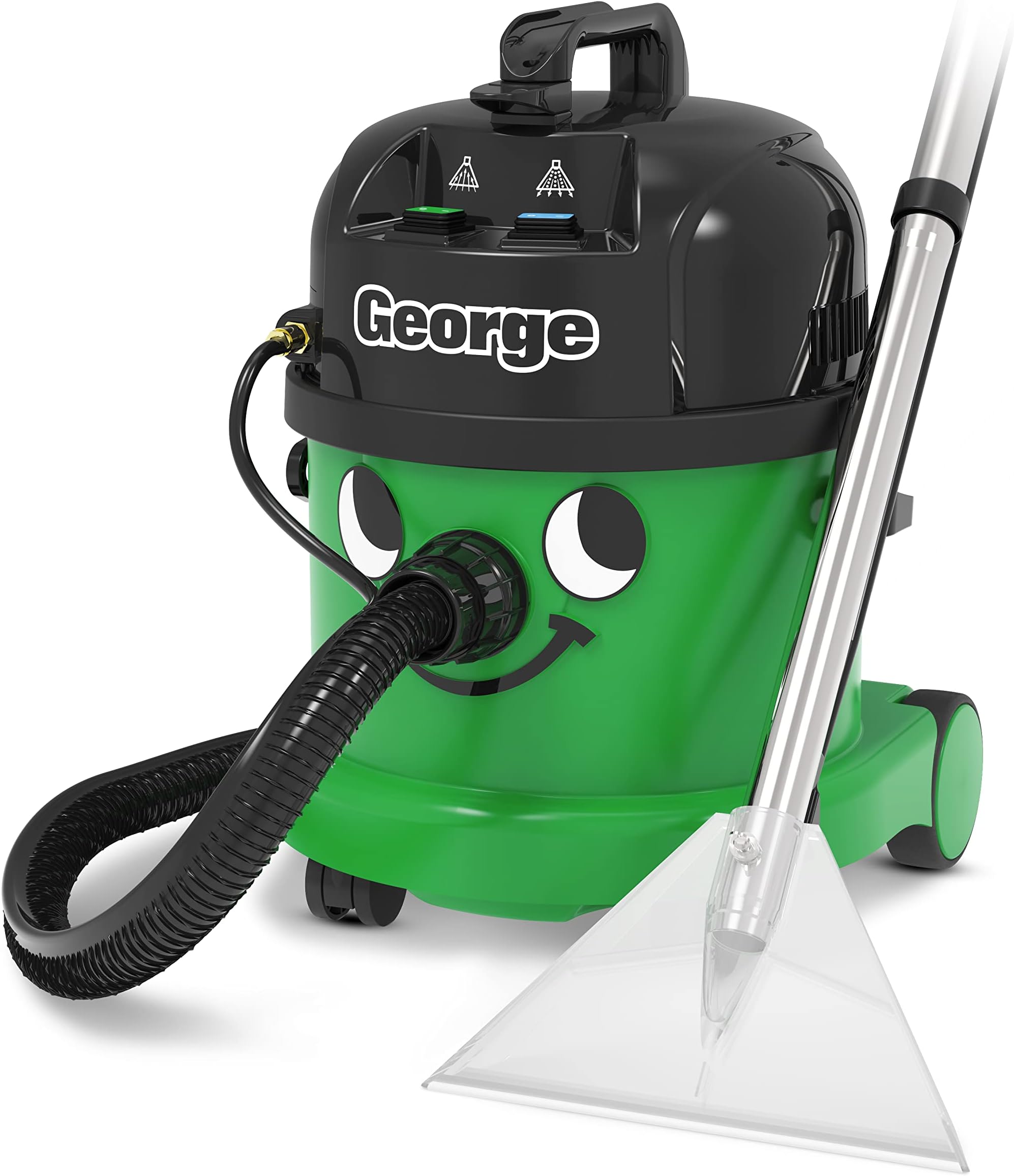 Numatic GVE370-2GREEN George Bagged Cylinder 3 in 1 Vacuum Cleaner