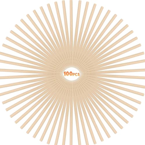 ZMLM Lápiz óptico de madera para arte de rascar 100 unidades de palitos de madera para rascar, lápiz de madera resistente a granel, palitos para