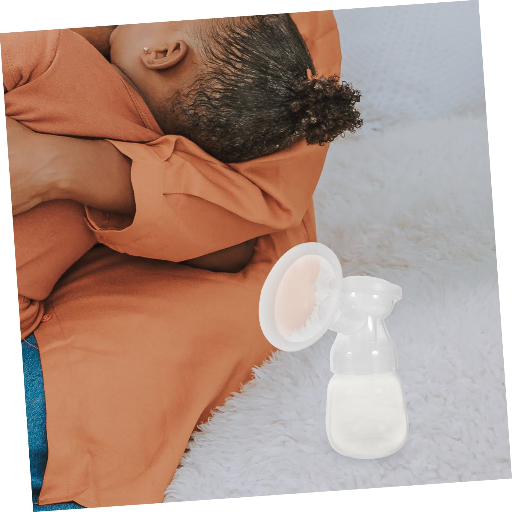 Yardwe Extractor De Leche Eléctrico Automático Práctico y Silencioso De Leche Materna Para Suministros De Lactancia Para Uso Doméstico
