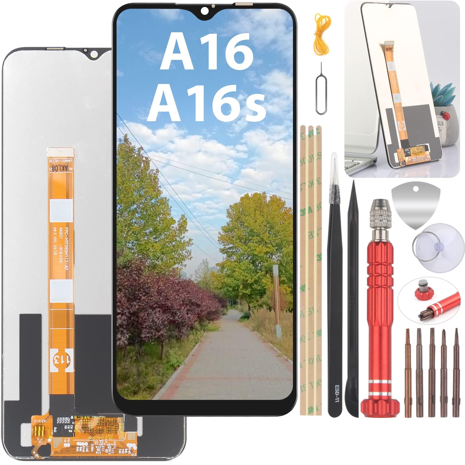 Protector Pantalla Hidrogel Mate Antihuellas Para Oppo A16 / A16s con Ofertas en