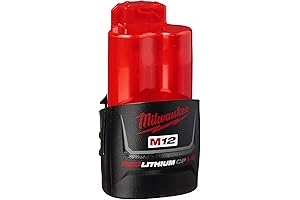 M12 REDLITHIUM 12 Volt 1.5 Amp Hour Compact Lithium Ion Battery for Cordless Power Tools