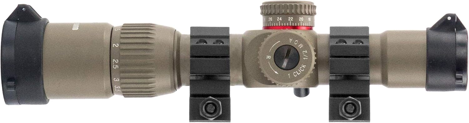 Monstrum Tactical 1 4x24 Illuminated Reticle Image