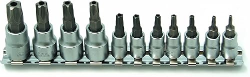 Miniatura 1 de CTA Tools 9680 Star Plus Juego de llaves de vaso de 5 puntos a prueba de manipulaciones (11 piezas)