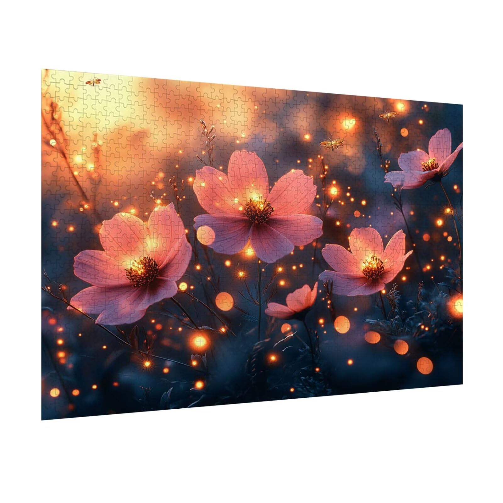 Puzzle 5000 Teile für Erwachsene, 3D Puzzle Traum Holzpuzzles, n-564 | Puzzlematte Blume, Heimunterhaltung, Entspannung Meditationspuzzle, Impossible Klassische Jigsaw Puzzles, Home Decoration