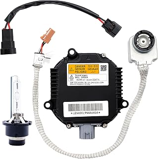 Xenon HID Headlight Ballast Control Unit Compatible for Infiniti EX35 FX35 G35 JX35 M35,for Nissan 350Z Altima Murano Rogue. with Igniter and D2S Bulb Replaces# 2847489907,28474-8991A.