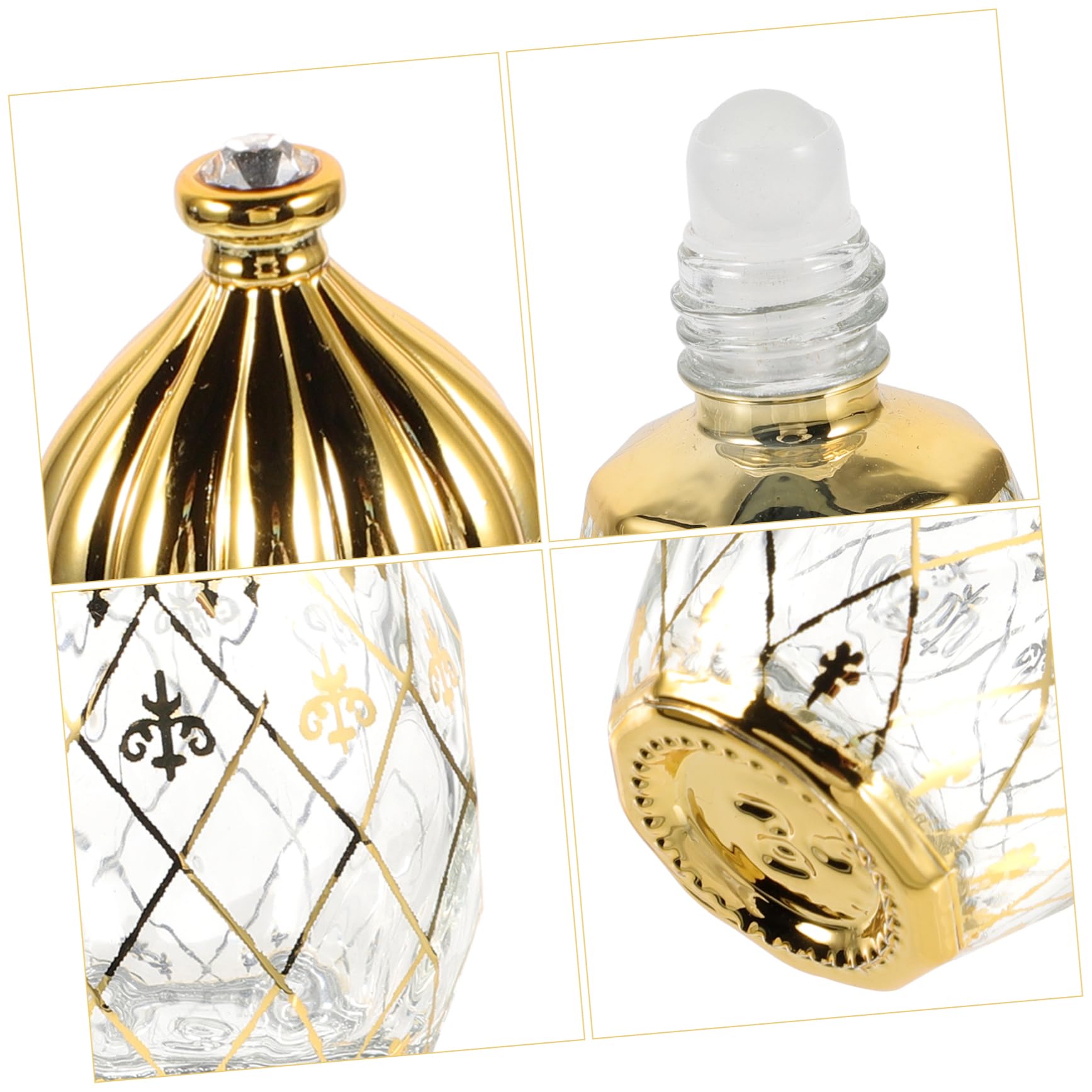 Amazon.co.jp: TOPPERFUN 電鍍彫刻精油オンボトル 中東風ヴィンテージ