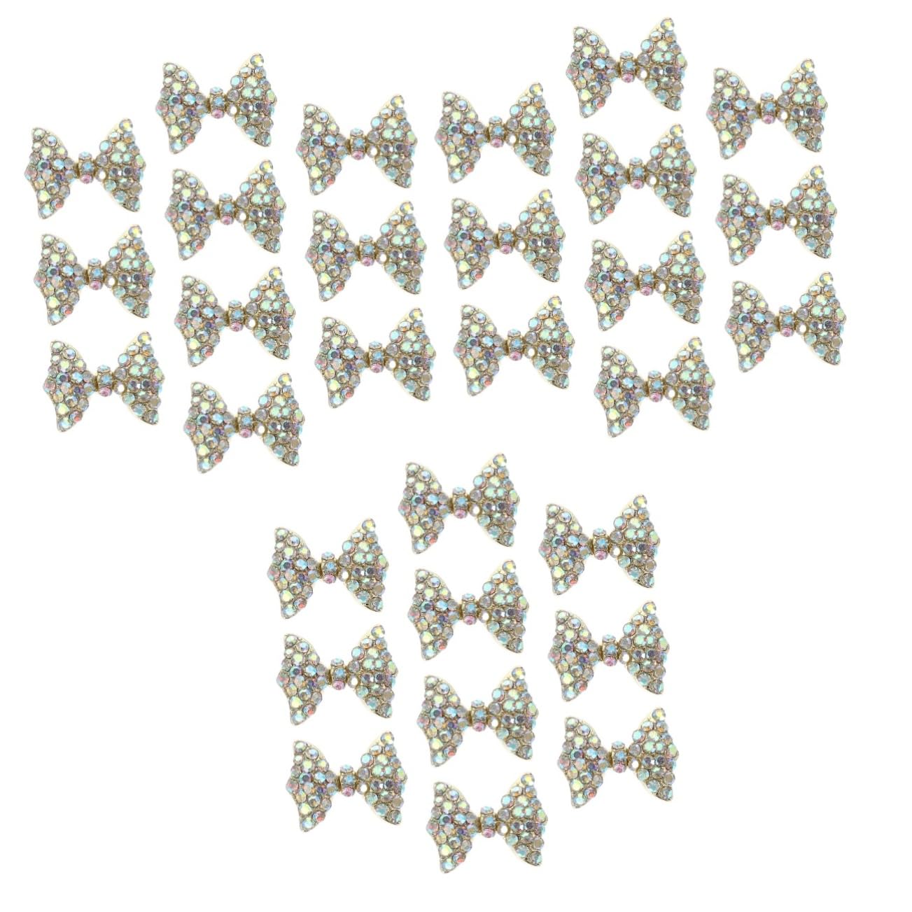 CALLARON 3 Set Decorazioni Unghie Con Accessori Per Nail Art Diy Facili Applicare Su Unghie Naturali E Artificiali E Duraturo Per Condividere Con E Famiglia 10 Pezzi * 3