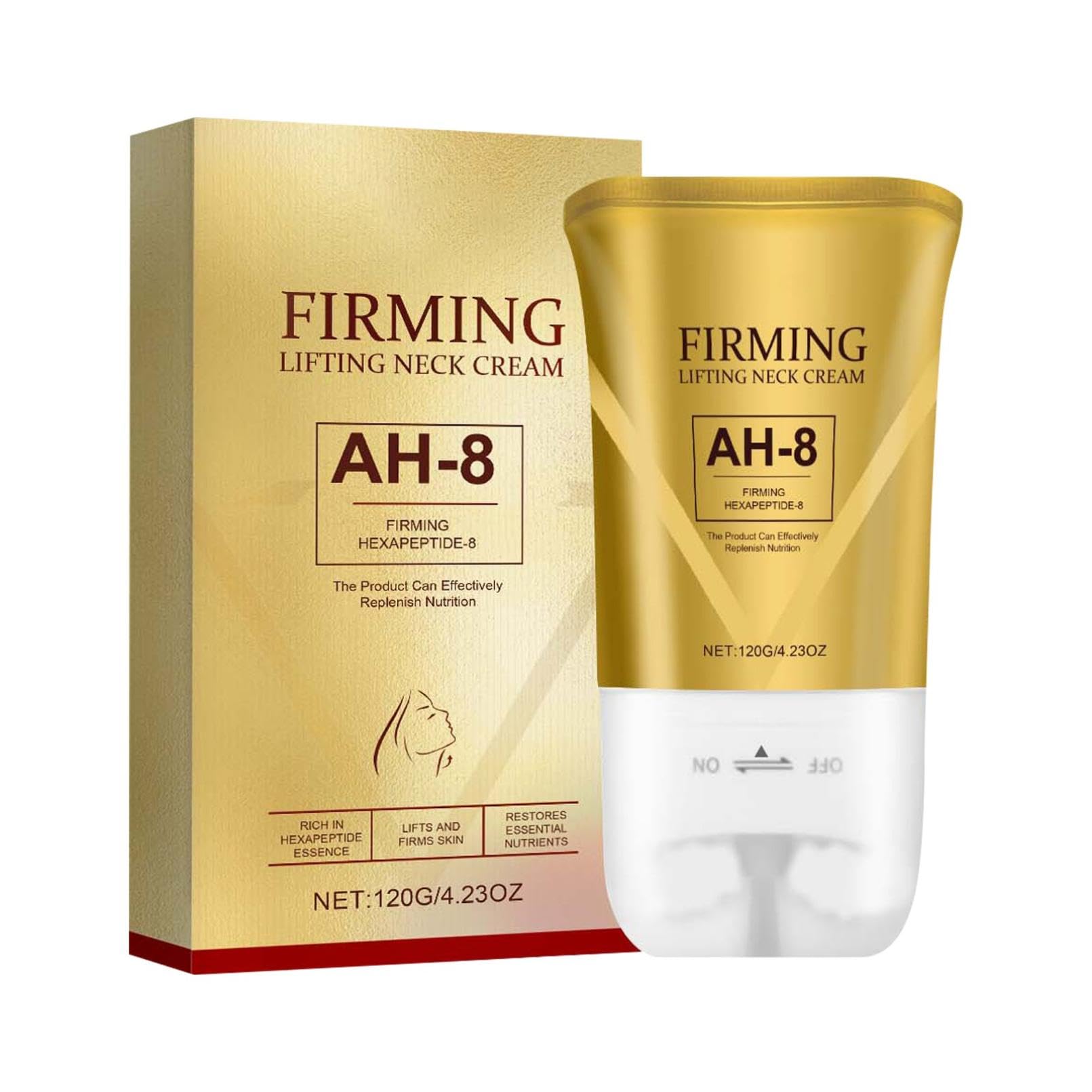 Firming Neck Cream for 𝑪𝒓𝒆𝒑𝒆𝒚 Skin Body Care Comfort,Roller Neck Cream, Moisturizing, Tightening Lotions Cosmetic Skin Care Skin Repair (1PCS)