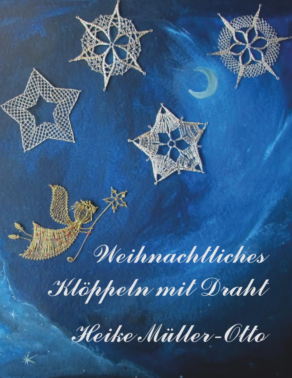 Weihnachtliches Klöppeln mit Draht