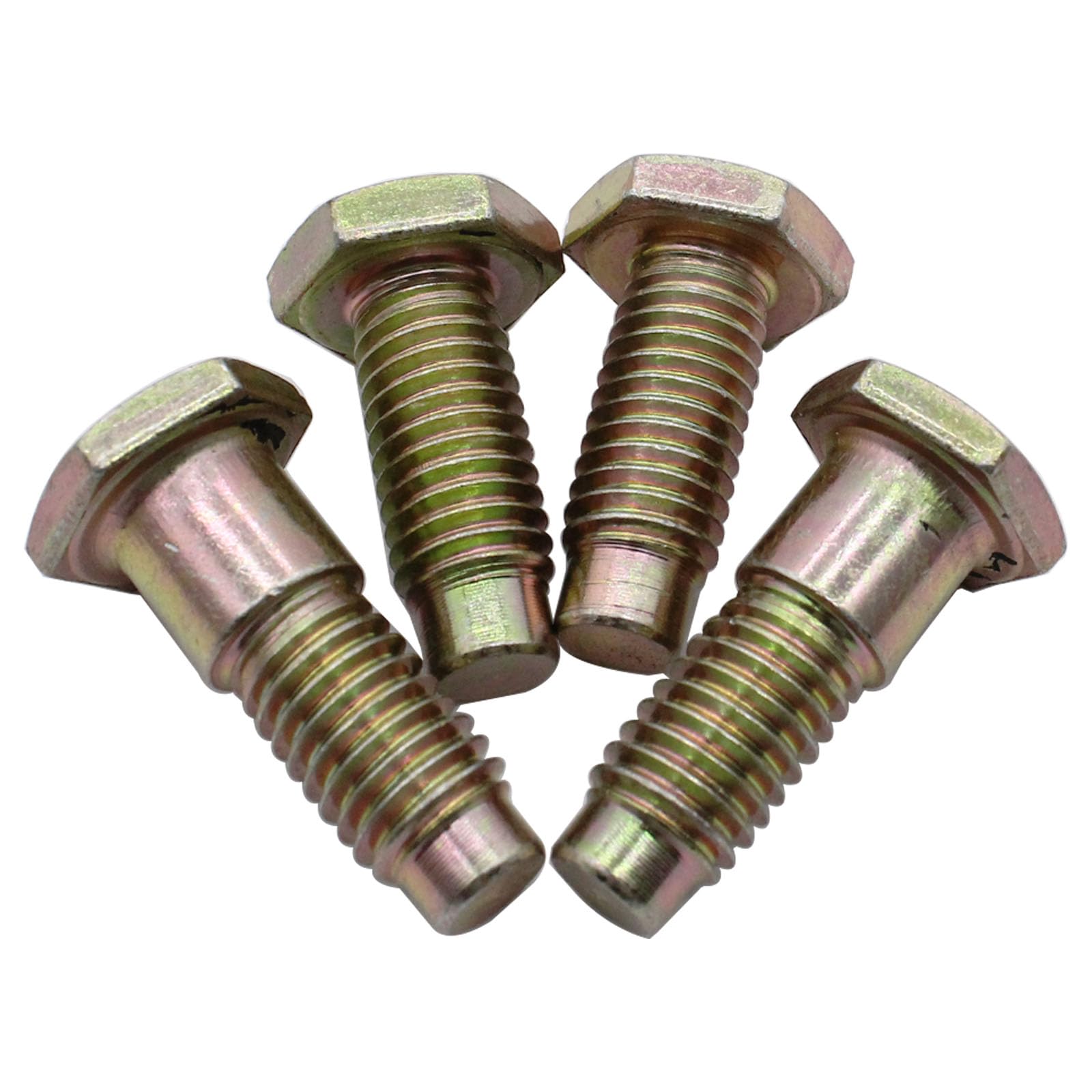 4PCS 64-81 Front Seat Belt Floor Pan Mounting Attachment Bolts Bow Tie Head Hardtop