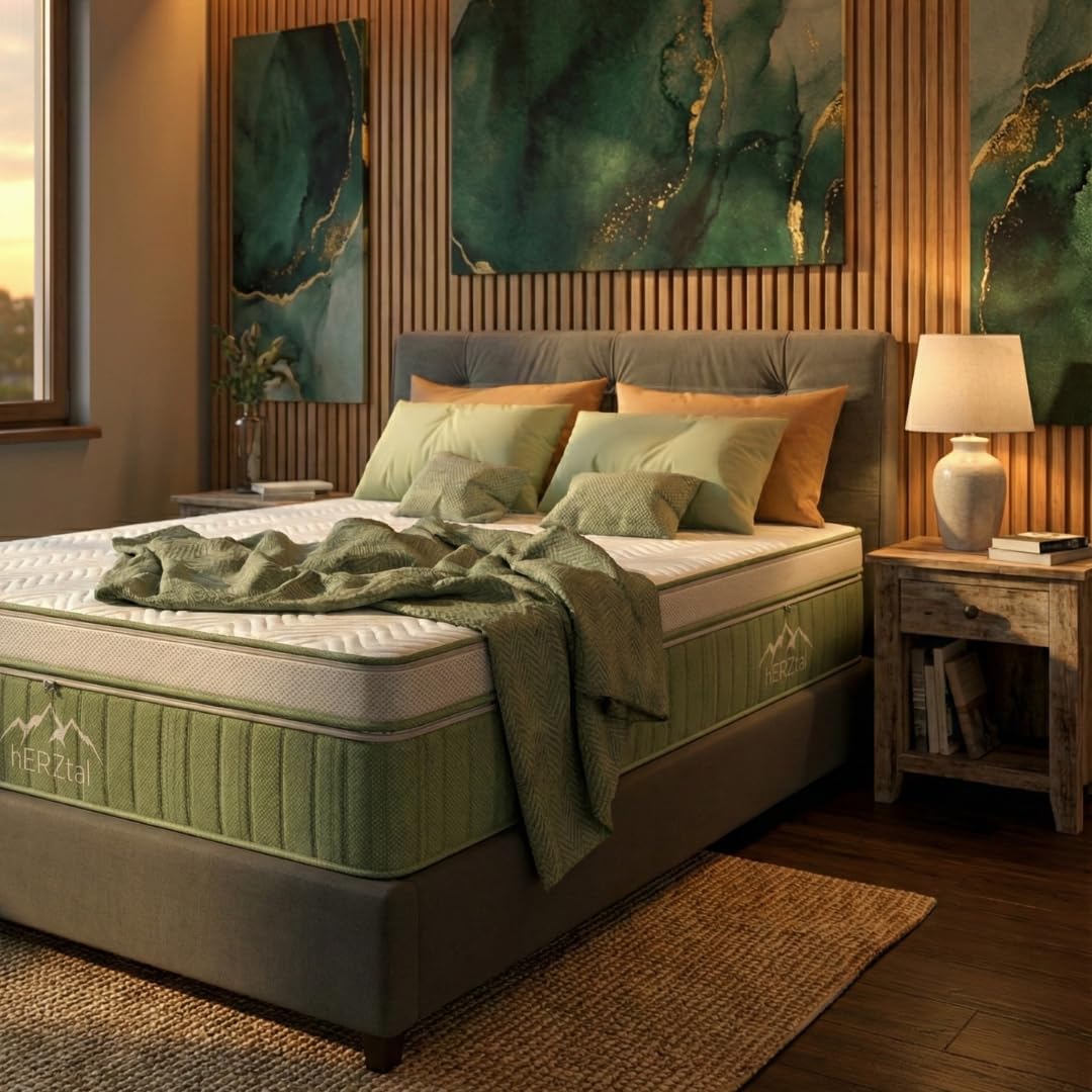 7-Zonen Gelschaum Topper 5cm-All in One Matratzenauflage mit Duo-Wendehärte H2/H3 – Ergonomisch IGR-Zertifiziert-Sommer- & Winterseite-Made in Germany-Für Boxspringbett & Matratze (90x200 cm)