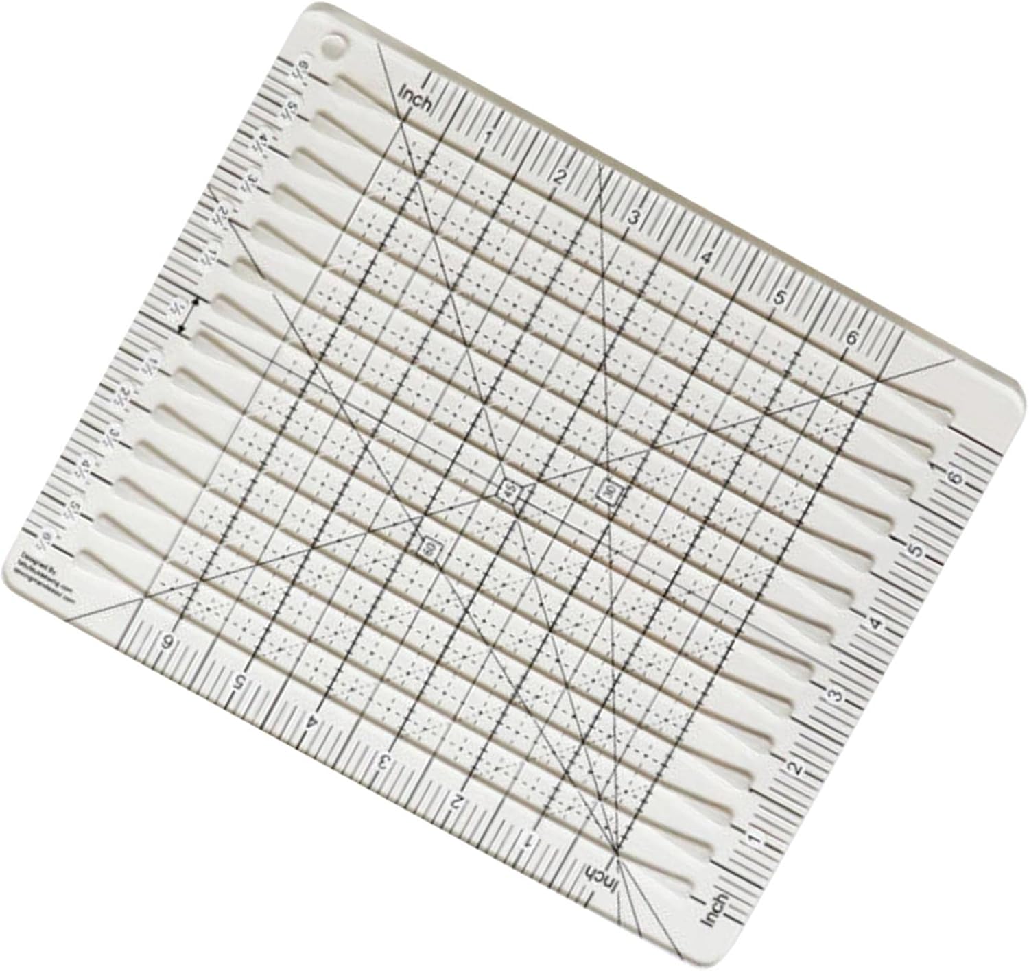 5 in 1 Quilt Cutting Ruler,Square Quilt Ruler,Stripology Quilt Ruler