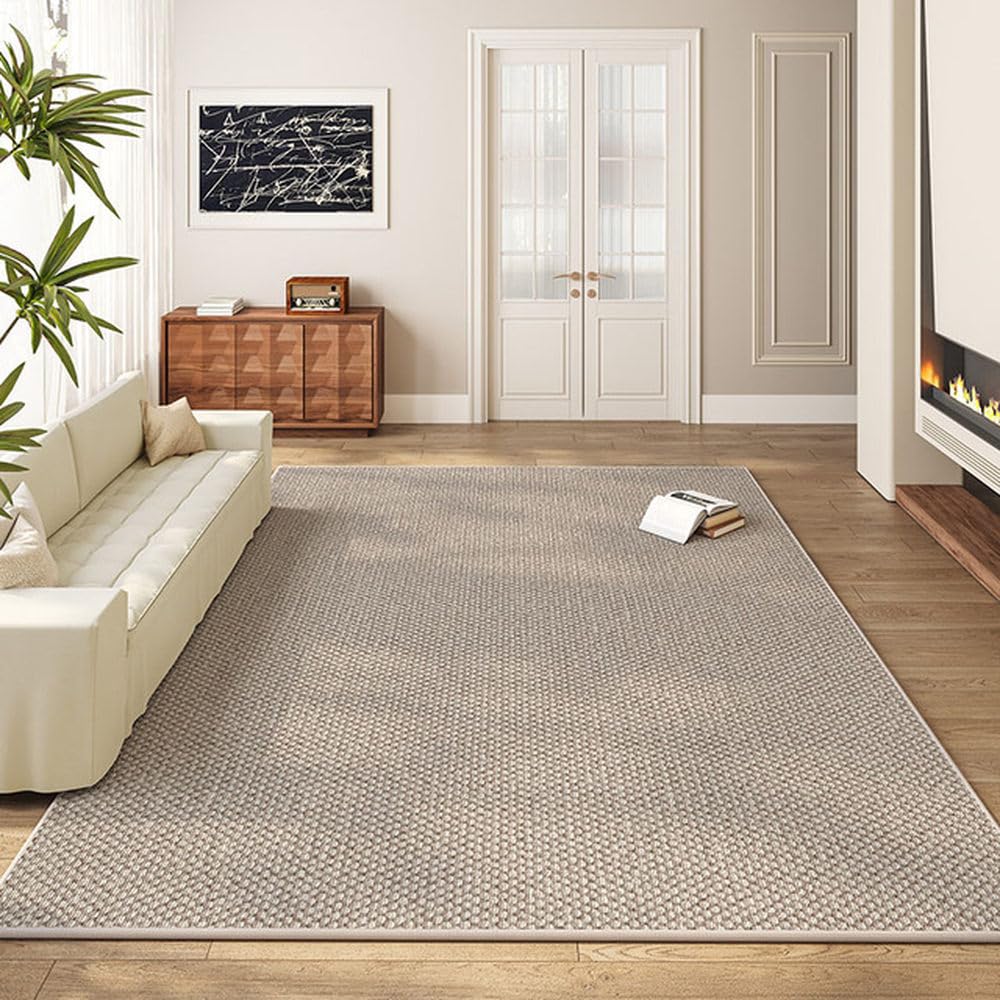 Tapis surdimensionnés artistiques modernes de couleur pure modèle YHT077 B