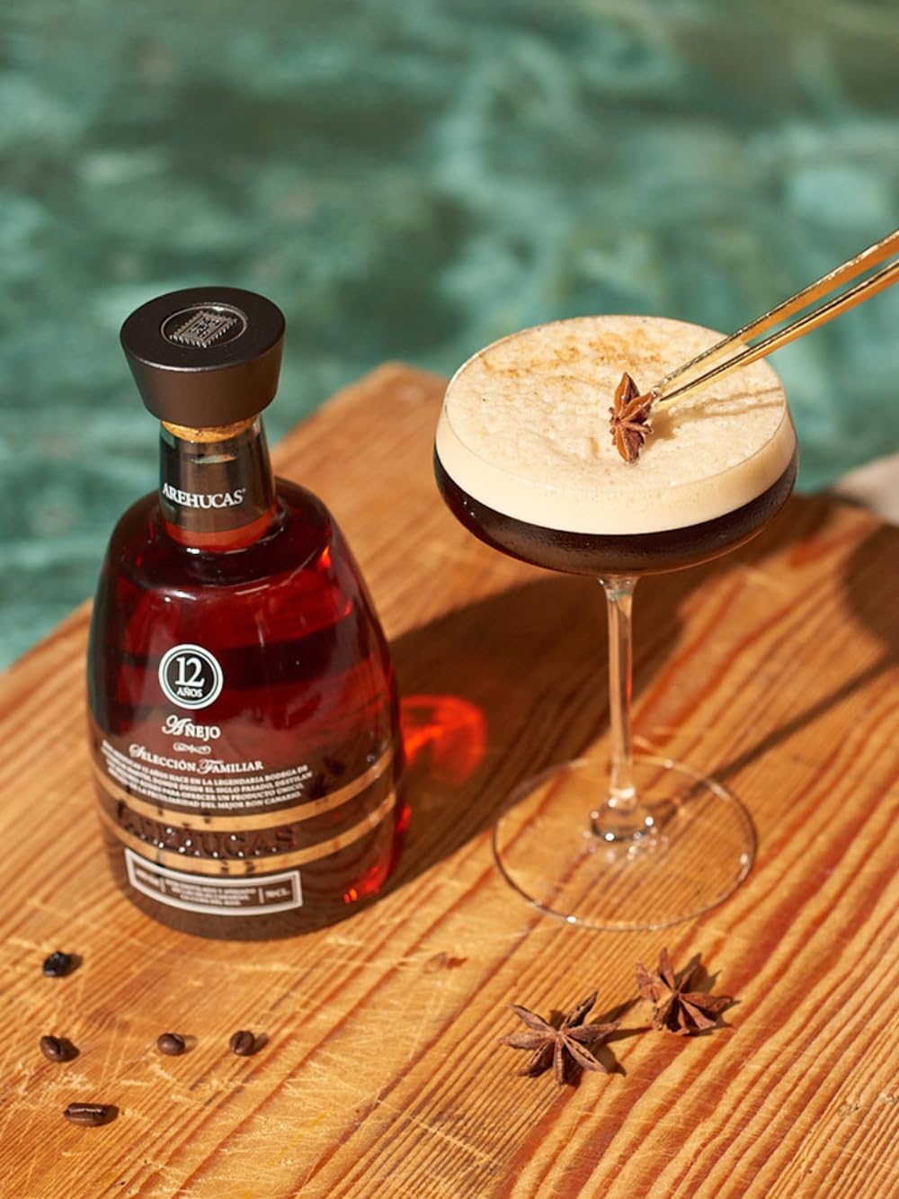 Rum Arehucas 12 Años Añejo Selección Familiar 40% Vol. 0,7l ASTUCCIO Rum 12 Anni Invecchiato RISERVA FAMILIARE