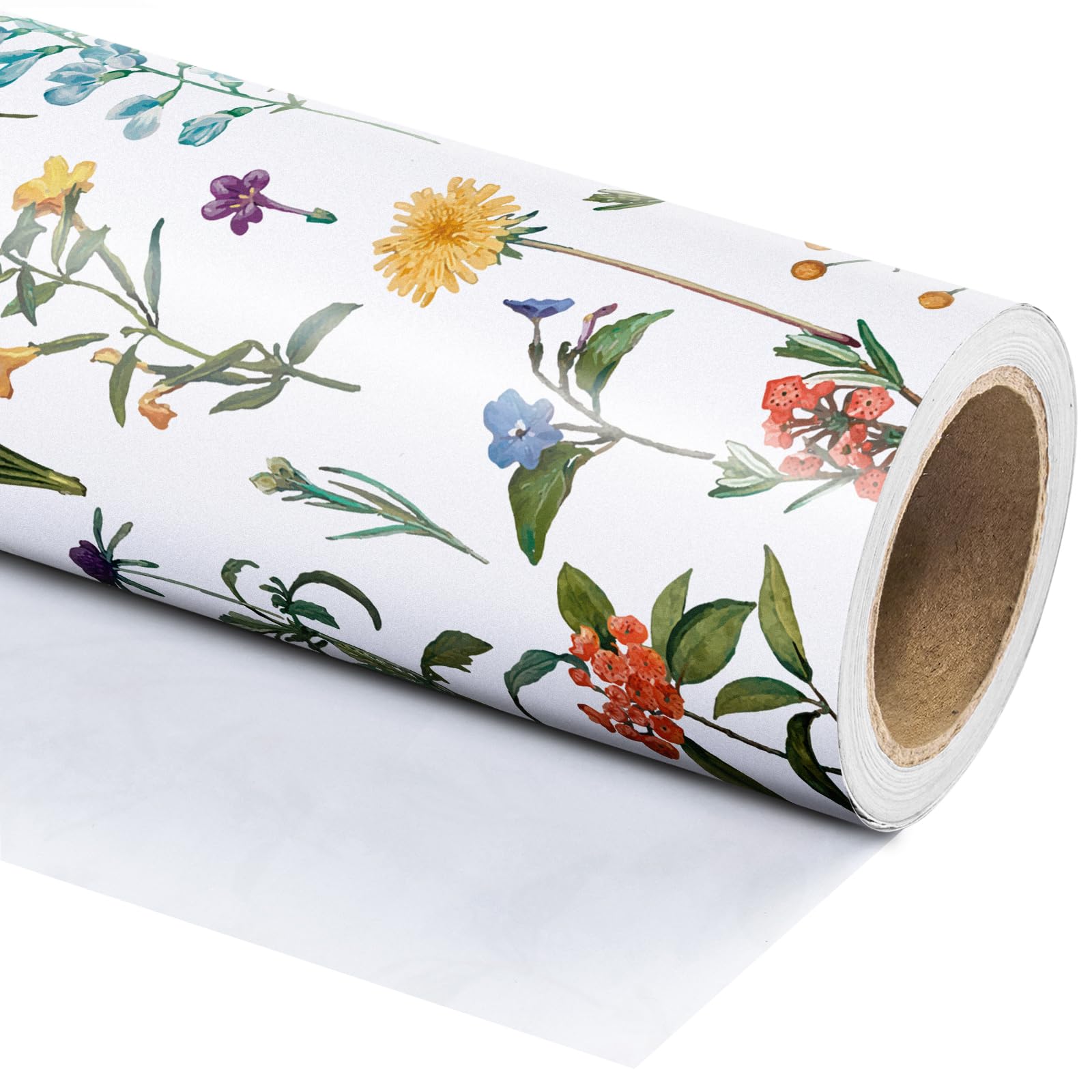 Aimyoo Rouleau De Papier Cadeau Amusant Pour Halloween, Mariage, Fête Prénuptiale - 43,2 Cm X 3 M - Motif Tête De Mort