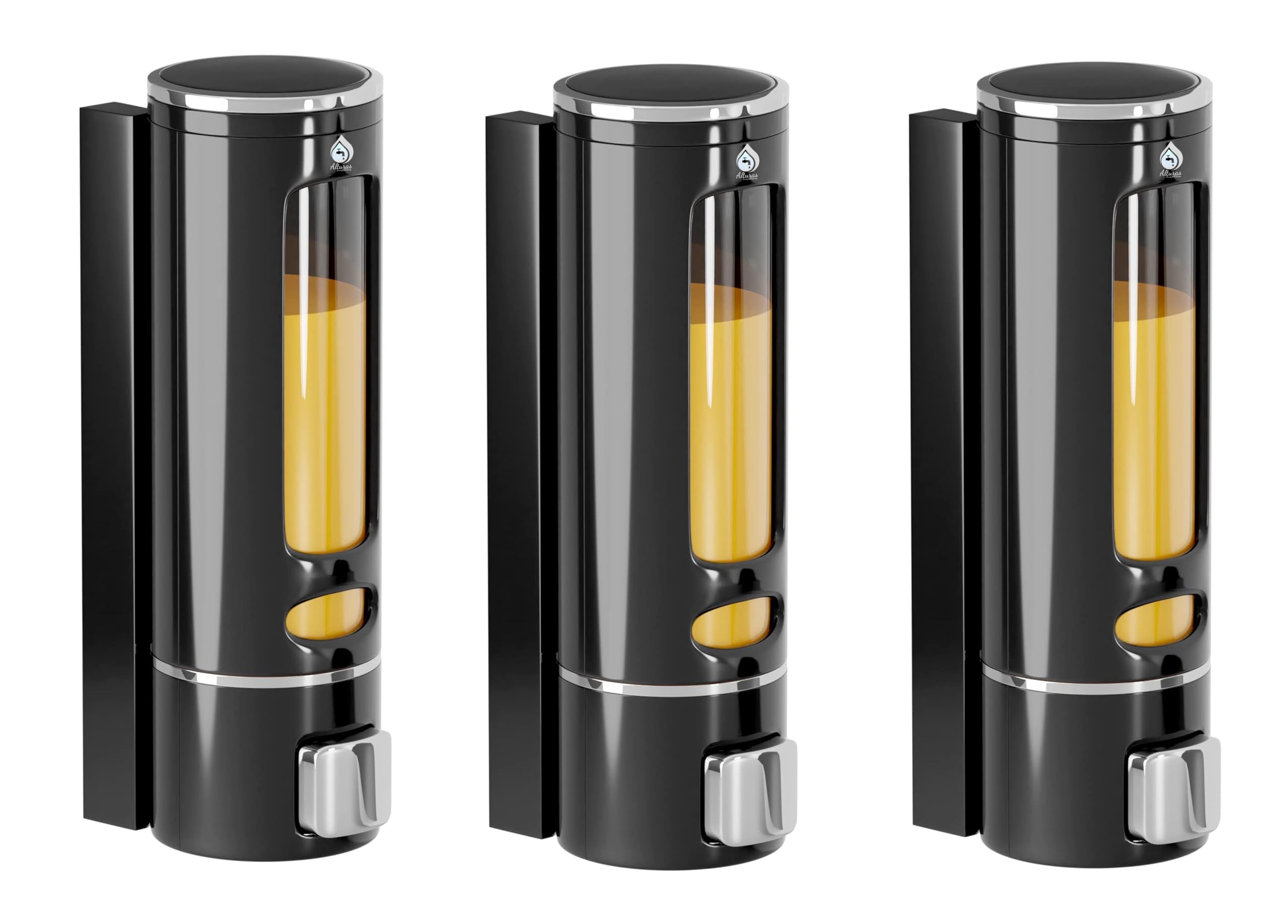 Alturas 400 Ml CD1015 ABS Wall Mounted Liquid Soap Dispenser Shampoo Sanitizer Gel Dispenser for Bathroom- Set of 3 (B0BVZJHXHL) Amazon Price History, Amazon Price Tracker