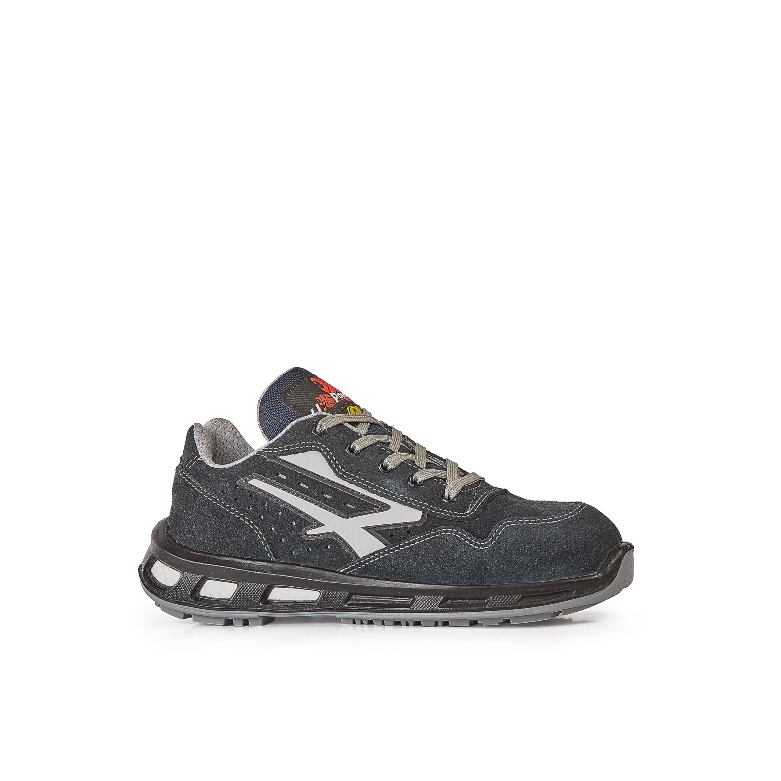 U-Power Red Lion Emotion, Chaussures de sécurité unisexes, légères, flexibles, anti-crevaison en cuir, avec insert Infinergy, avec embouts en aluminium (Blue 43)