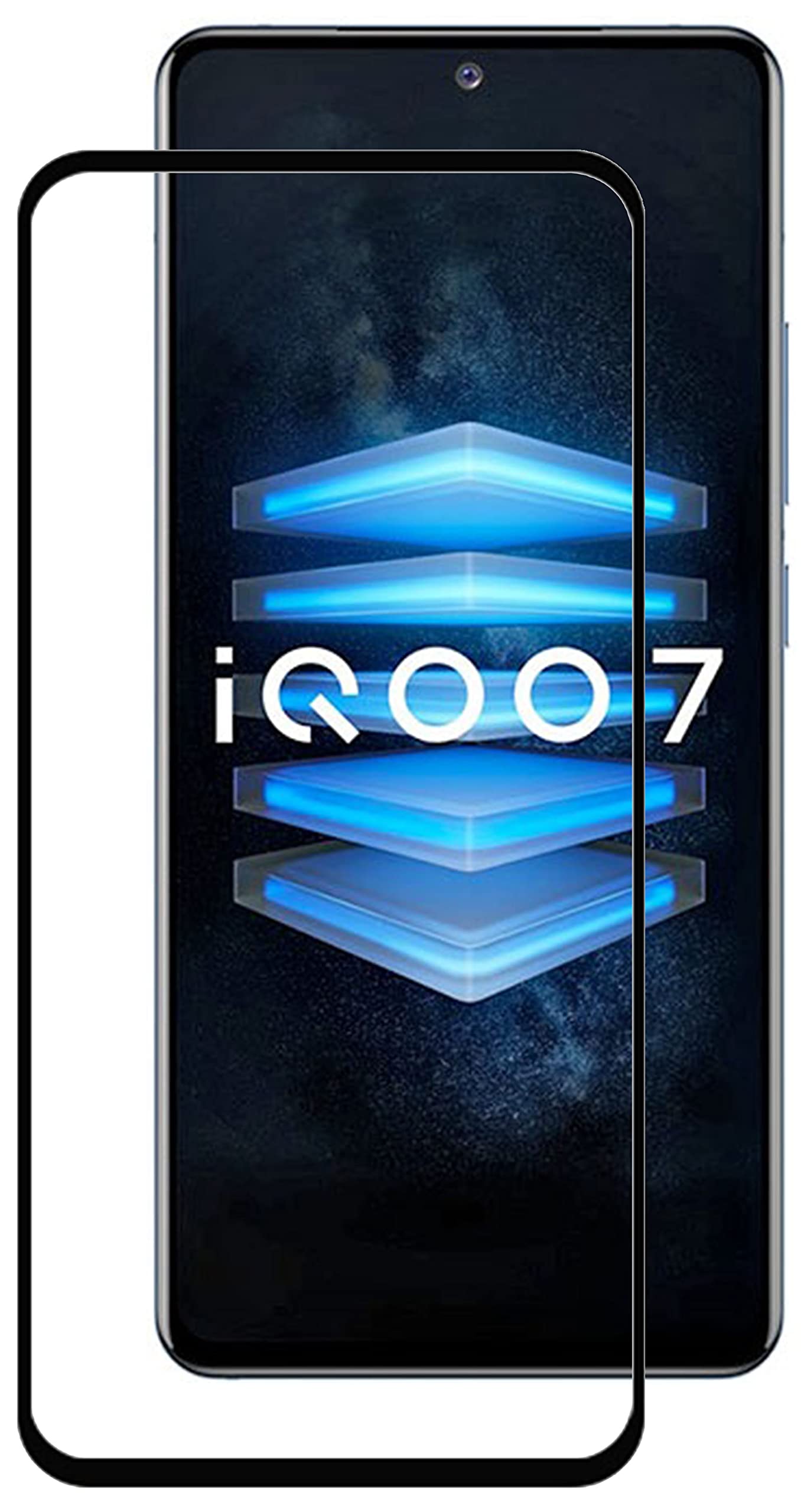 Glasgow Shield Tempered Glass for IQOO 7 Legend Designed to Fit & Protect Smart Phone. Gorilla [Shatter Proof] [9H Hardness] - Black (B097TKJ3XP) Amazon Price History, Amazon Price Tracker