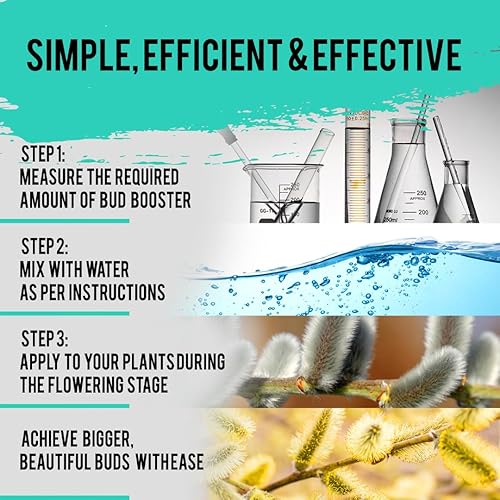 Miniatura 6 de Cronk Nutrients Bud Booster Best Budding Fertilizante - Nutrientes hidropónicos para fase de floración - Fertilizante vegetal - Fórmula de pH