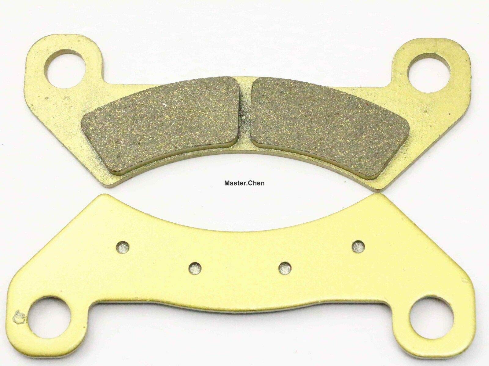 Master Chen Front Brake Pads – Sintered Metal Brake Pads For John Deere Gator XUV 625i, 825i, 855D (2011 Models) – FA610F AM140607 MC0448 Replacement