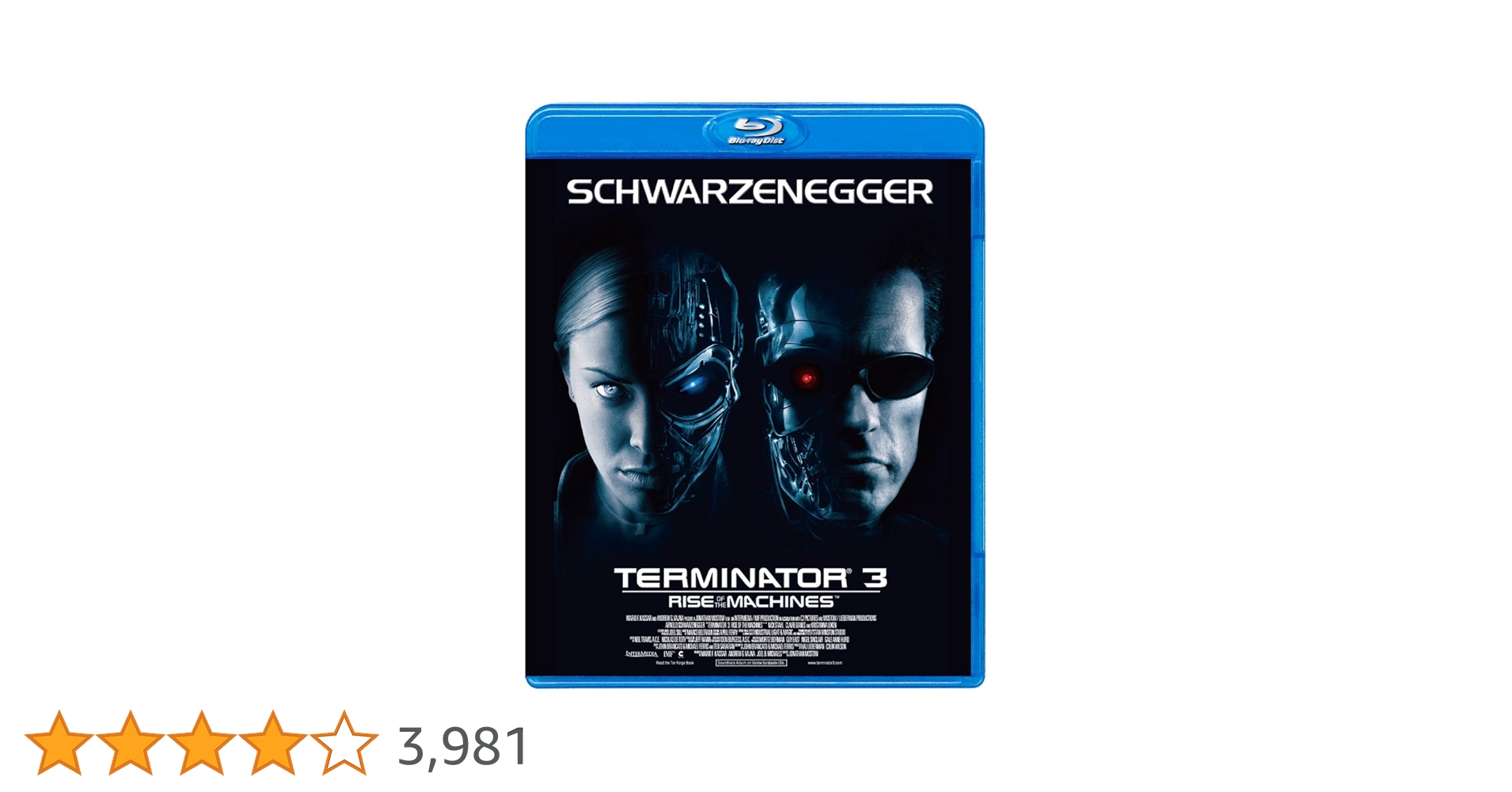 Amazon.co.jp: ターミネーター3 [Blu-ray] : アーノルド・シュワルツェ