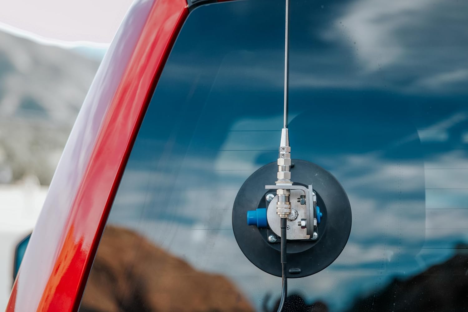 Travel Antenna Mobile Mount by Look North Designs for CB Radio/HAM Radio/Truck/Auto/RV/Home/Travel