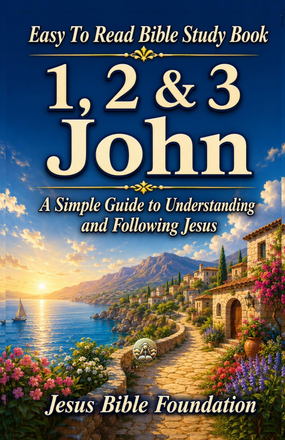 Easy to Read Bible Study Book 1, 2 & 3 John: A Simple Guide to Understanding and Following Jesus