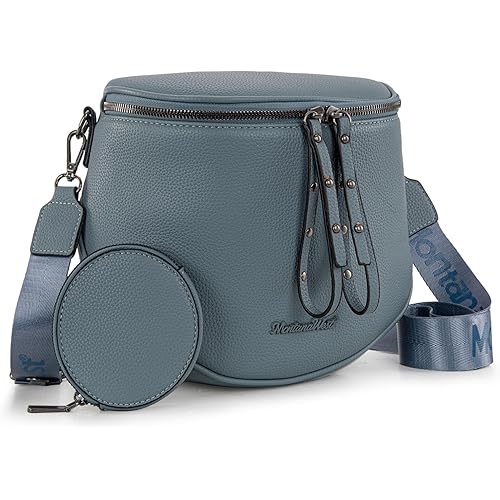 Montana West Large Crossbody Bags for Women Bum Bag Sling Purse with Adjustable Strap