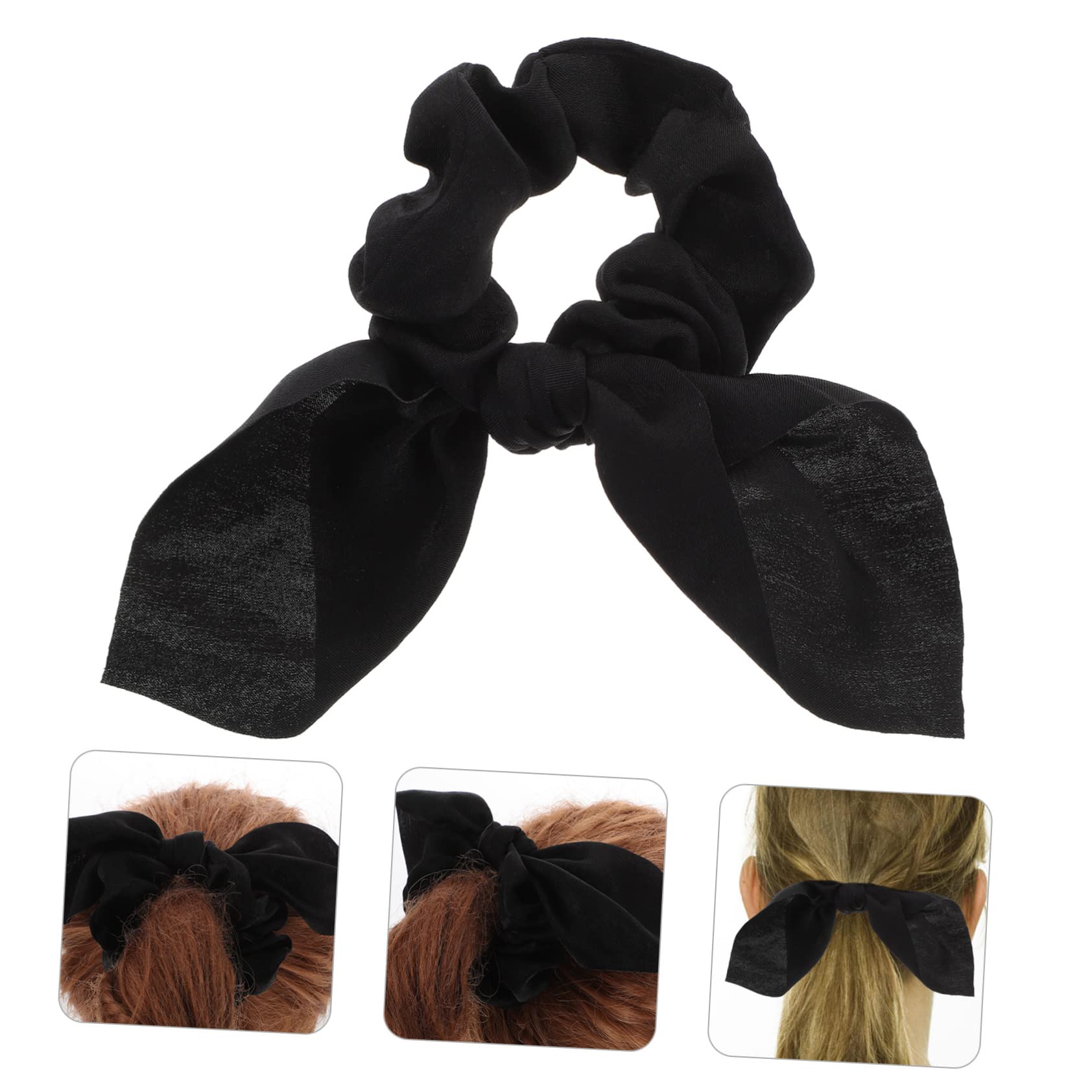 MAGICLULU 30piezas Coleteros Elásticos Cabello Accesorios De Orejas De Conejo Para y Mujeres