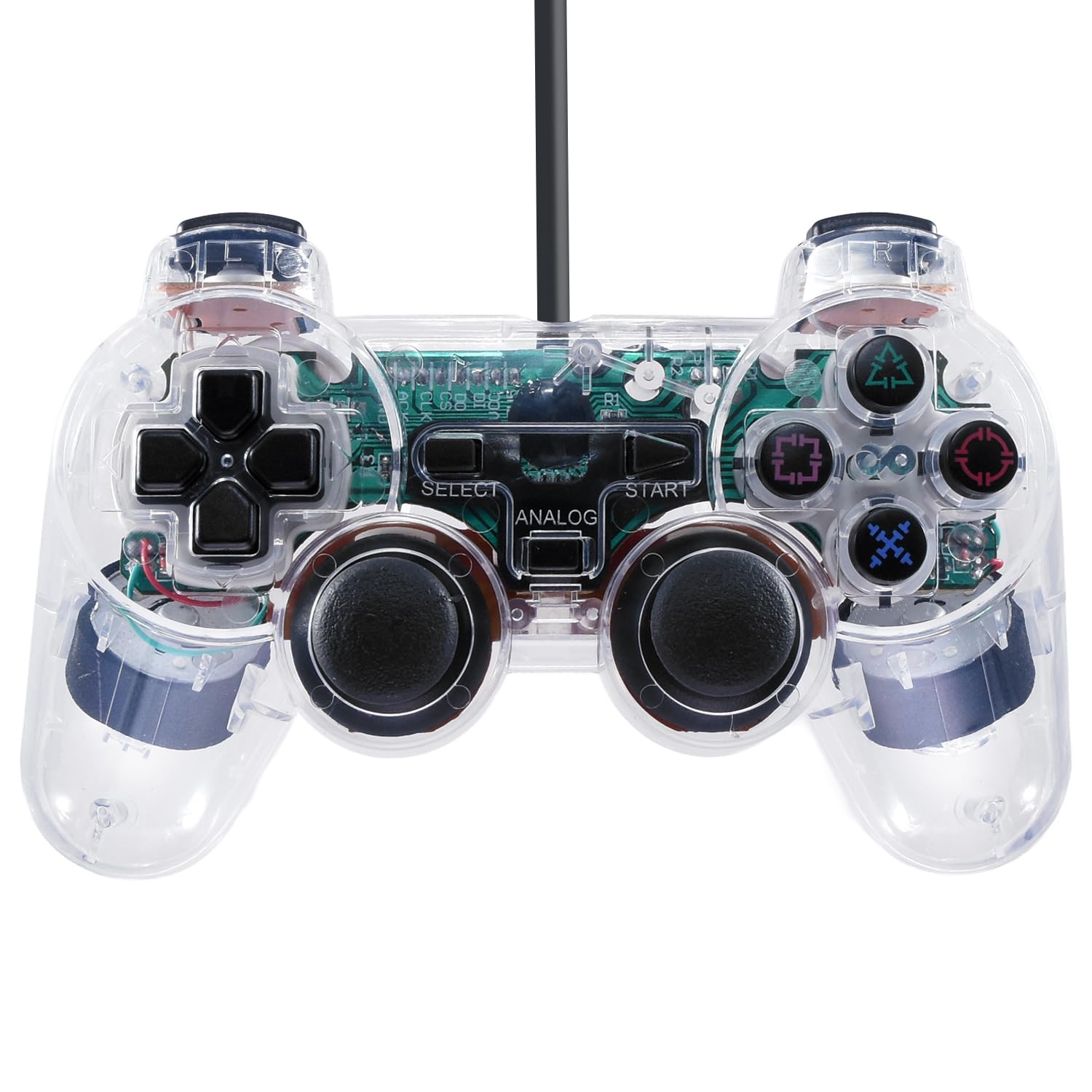 Amazon | 【CROSSTALKER3】 ps2 コントローラー 互換品 有線