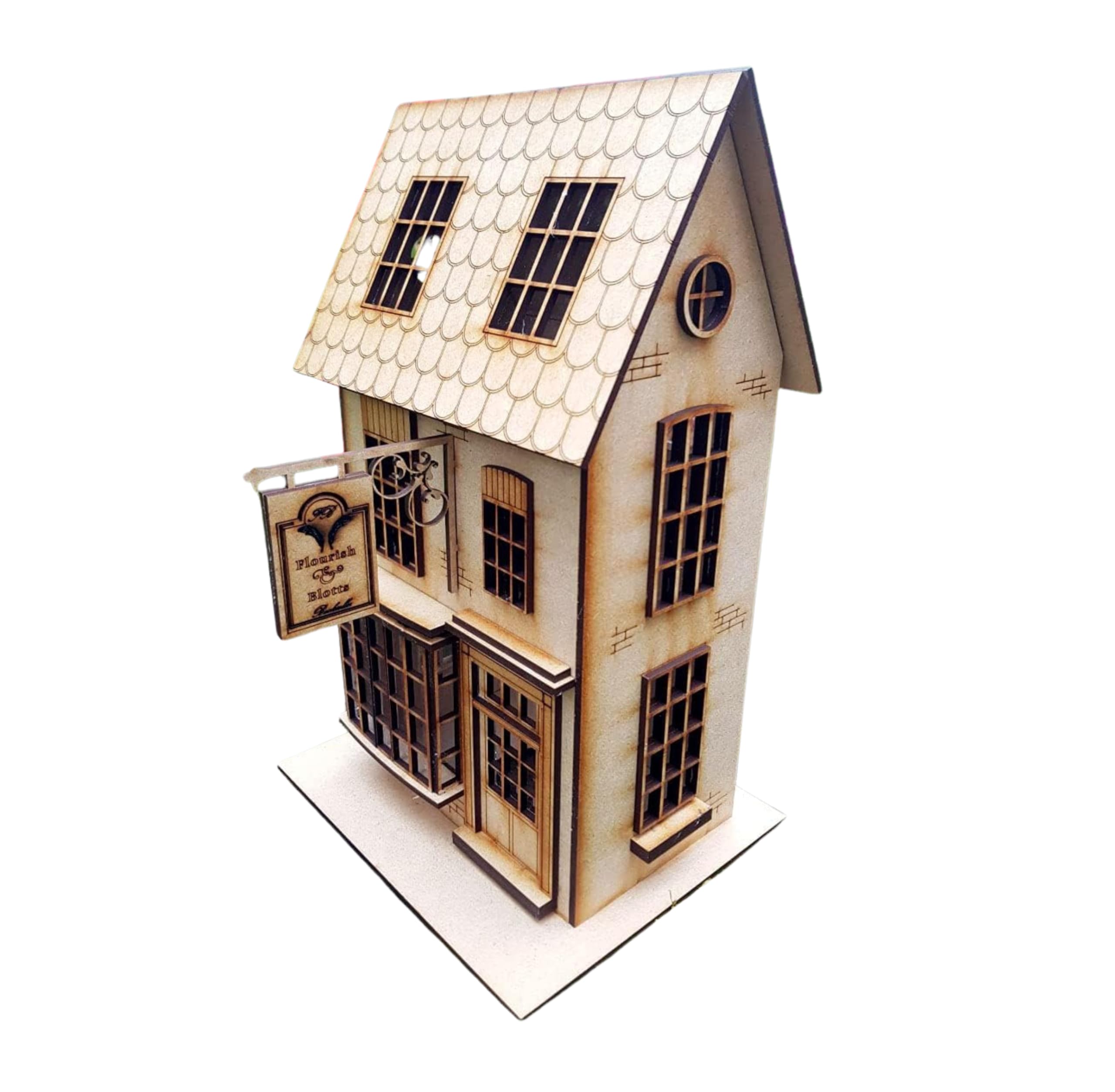 Flourish and Blotts Model Kit Laser Cut Harry Potter (Kit)