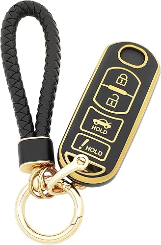 Funda para llavero de coche, funda de TPU suave, funda de protección para llaves de coche, accesorios