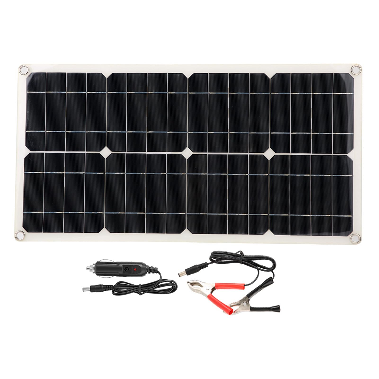 Pannello Solare, 25W Doppia USB 5V Singola Alimentazione
