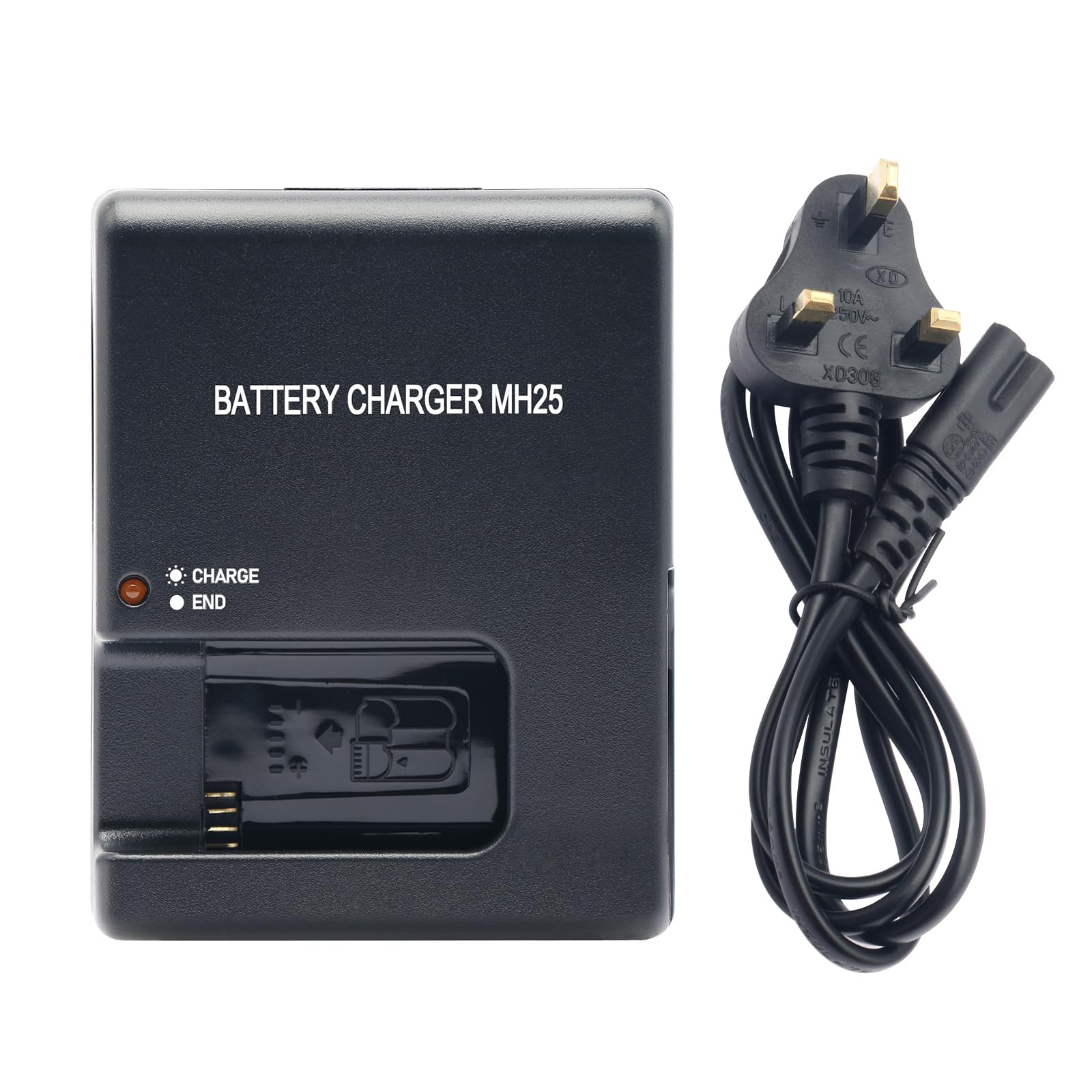 MH-25 Charger for Nikon EN-EL15 EN-EL15a EN-EL15b Battery for Nikon D500 D600 D610 D750 D780 D800 D800E D810 D810A D850 D7000 D7100 D7200 D7500 Coolpix Z1 Z5 Z6 Z6 II Z6 III Z7 Z7 II Z8 V1 1V1 Camera